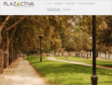 Tablet Screenshot of plazactiva.org